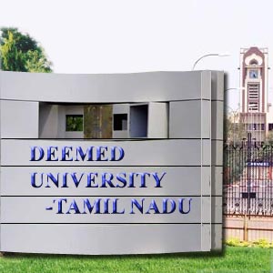 Deemed University in TamilNadu