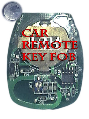 Car Remote Key Fob Security